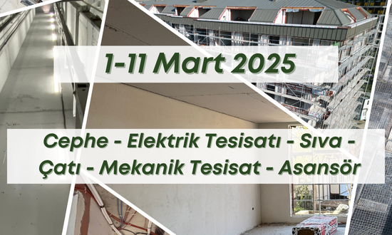 13. Blok 10.03.2025 şantiye günlük resimleri