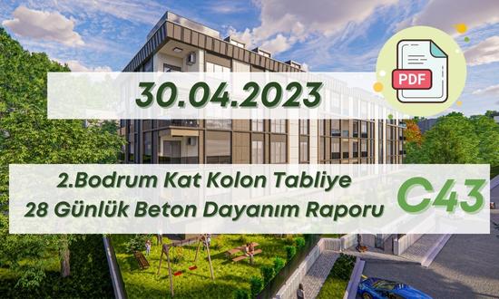 17. Blok30.04.2023 Beton Dayanım Tesli