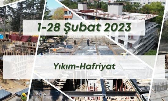 2. Blok 1.02.2023 şantiye günlük resimleri