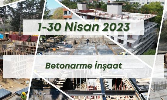 2. Blok 1.04.2023 şantiye günlük resimleri