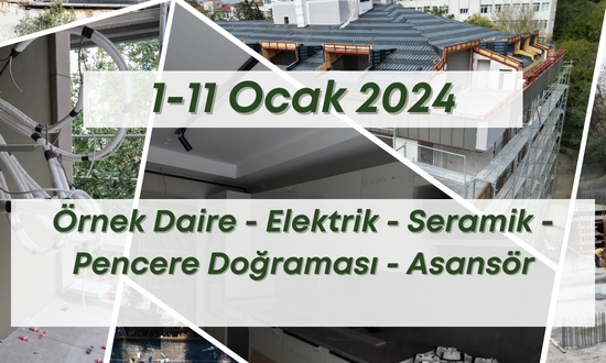 2. Blok 10.01.2024 şantiye günlük resimleri