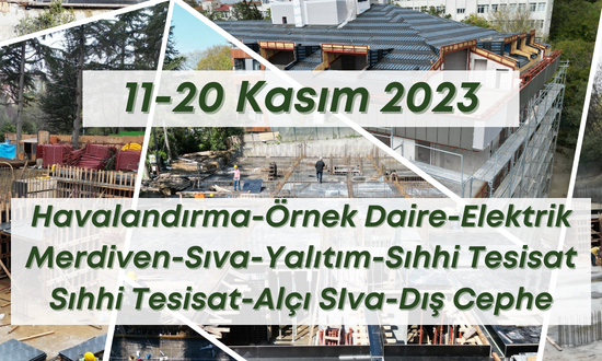 2. Blok 20.11.2023 şantiye günlük resimleri