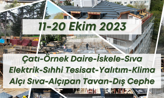 2. Blok 20.10.2023 şantiye günlük resimleri